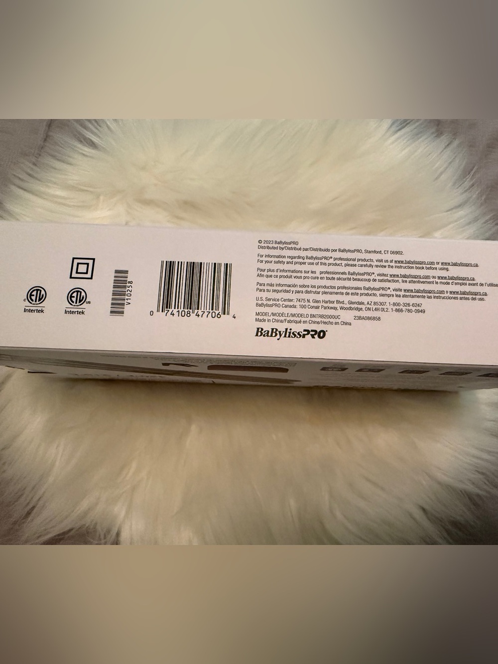 Brand New never opened Babyliss Pro Nano
 Titanium - Picture 3 of 4